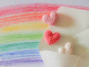 お手紙とハート